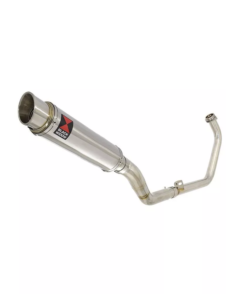CBR300R NC51 2014-2017 Decata Ligne complète + Silencieux Rond GP Style En Inox 350mm
