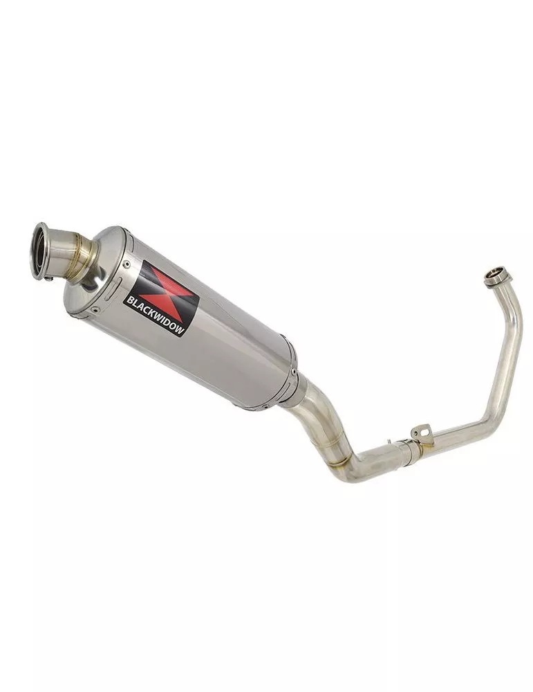 CBR300R NC51 2014-2017 Decata Ligne complète + Silencieux Rond En Inox 300mm