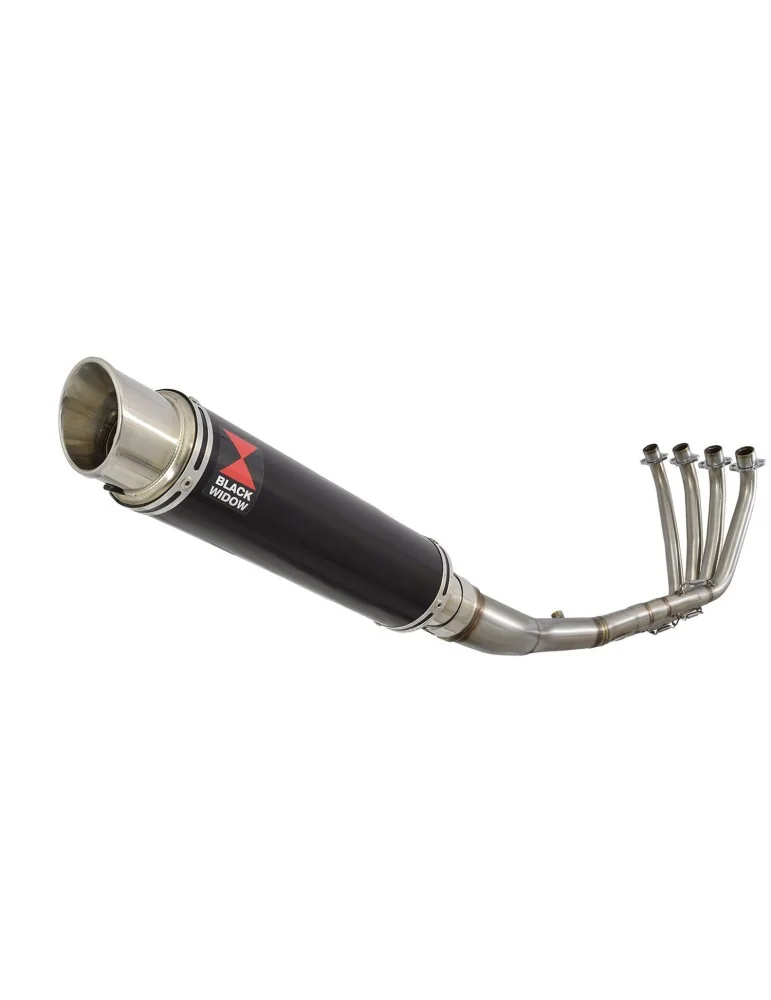 CBR 650 F CBR650F 2014-2017 Décatalyseur Ligne complète & Silencieux GP Rond black steel 350mm