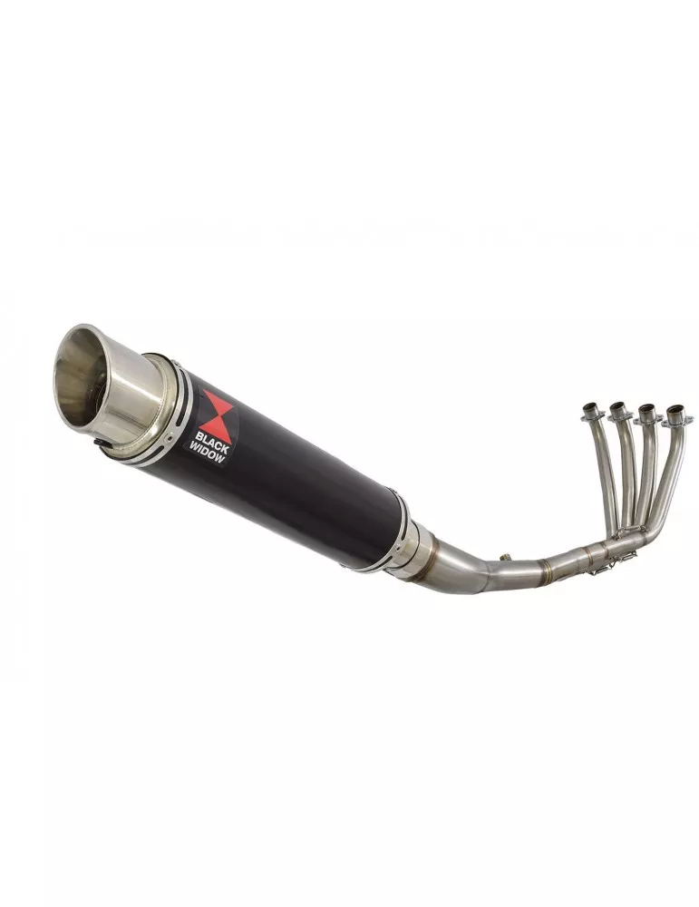 CBR 650 F CBR650F 2014-2017 Décatalyseur Ligne complète & Silencieux GP Rond black steel 350mm