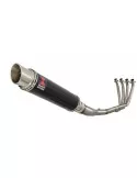 CBR 650 F CBR650F 2014-2017 Décatalyseur Ligne complète & Silencieux GP Rond black steel 350mm