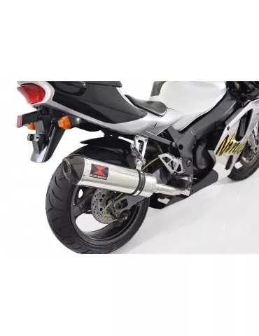 ZXR750 ZXR 750 J K L M 91-95 Ligne complète & Silencieux Ovale En Inox + Canule En Carbone 400mm
