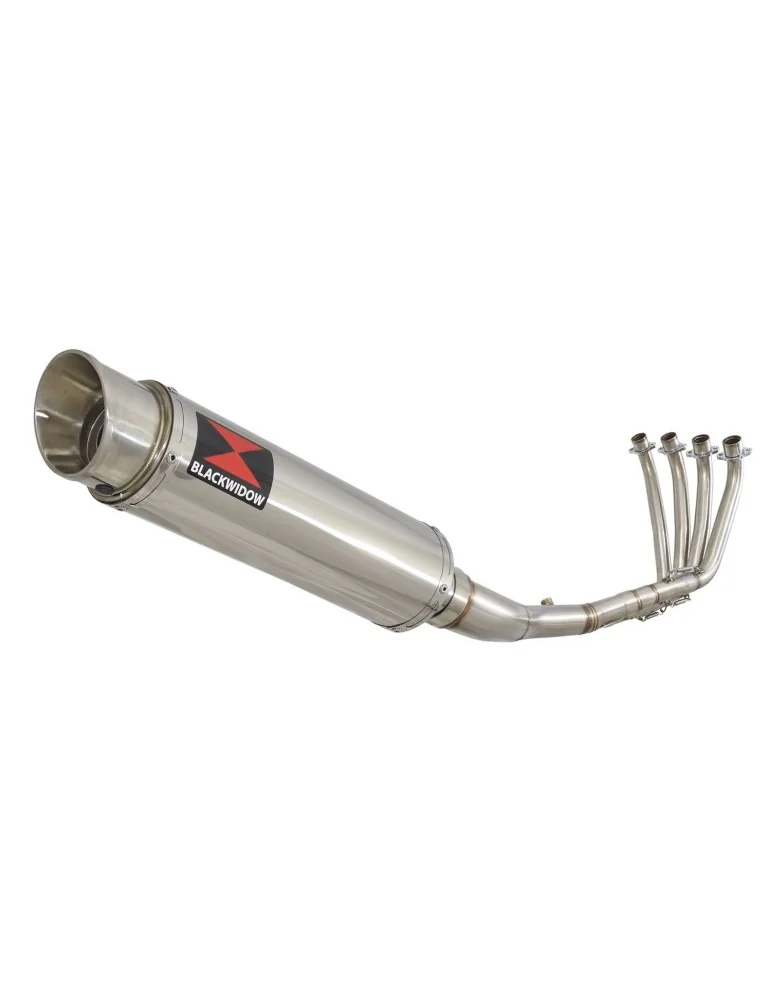 CB 650 F CB650F 2014-2017 Décatalyseur Ligne complètes & Rond GP Style Silencieux En Inox 360mm