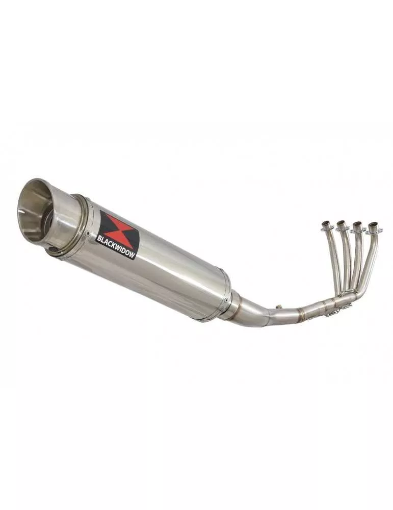 CB 650 F CB650F 2014-2017 Décatalyseur Ligne complètes & Rond GP Style Silencieux En Inox 360mm