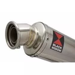 CB 650 F CB650F 2014-2017 Décatalyseur Ligne complètes & Rond Silencieux En Inox 350mm