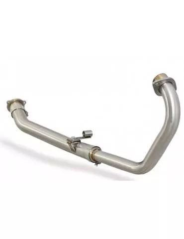 CBR 125 CBR125R 2004 - 2010 Diamètre XI Ligne complète & Silencieux Rond Noir En Inox 400mm