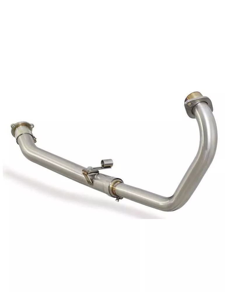 CBR 125 CBR125R 2004 - 2010 Diamètre XI Ligne complète & Silencieux Rond Noir En Inox 400mm