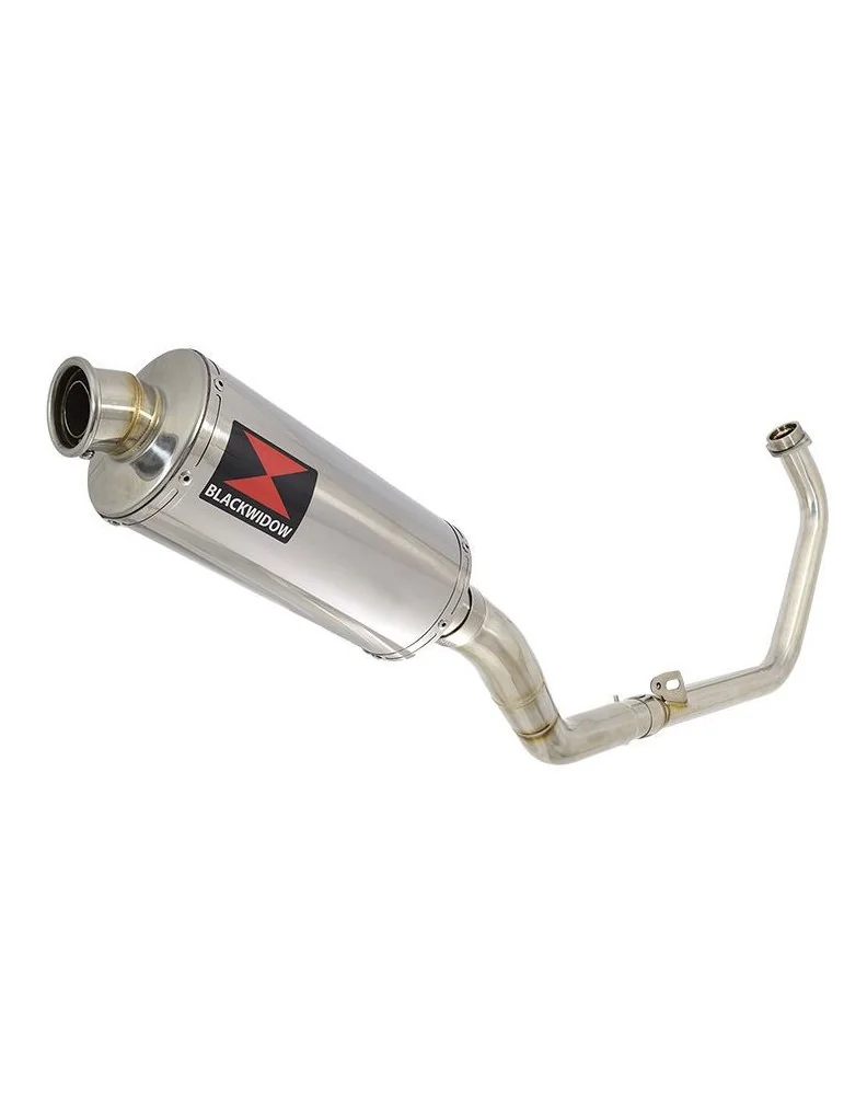 CBR300R NC51 2014-2017 Decata Ligne complète + Silencieux Ovale En Inox 300mm