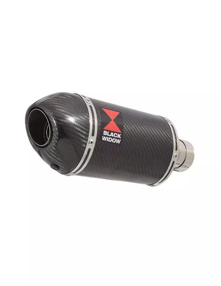 CBR 750 CBR750F HURRICANE 87-88 4-1 Ligne complète & Silencieux Ovale En Carbone + Carbone Tip 200mm