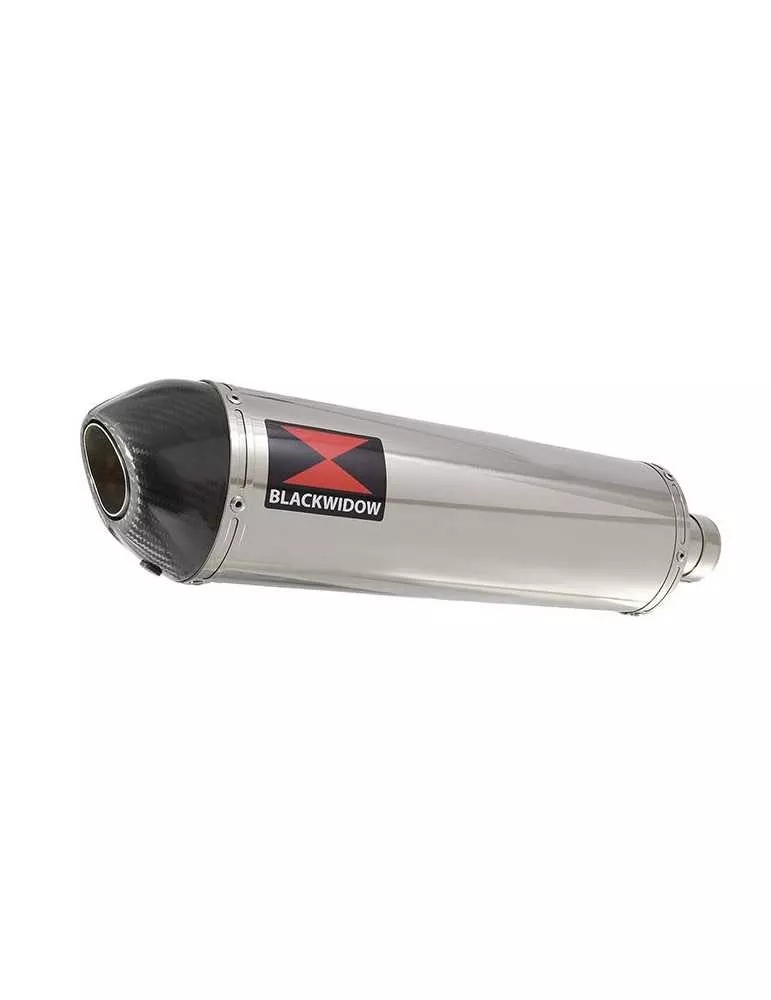 CBR 750 CBR750F HURRICANE 87-88 4-1 Ligne complète & Silencieux Ovale En Inox + Carbone Tip 400mm