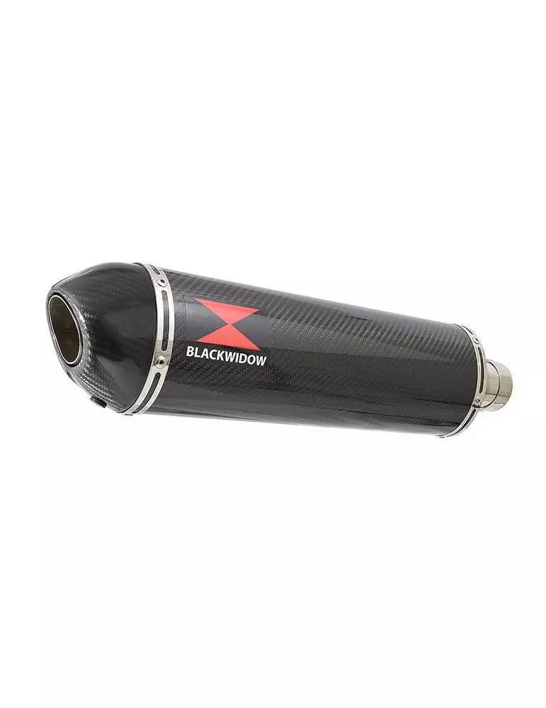 CBR 750 CBR750F HURRICANE 87-88 4-1 Ligne complète & Silencieux Ovale En Carbone + Carbone Tip 400mm