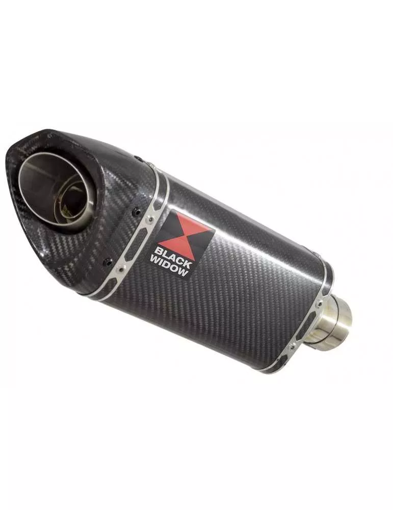 CBR300R NC51 2014-2017 Decata Ligne complète + Silencieux Ovale En Carbone 250mm