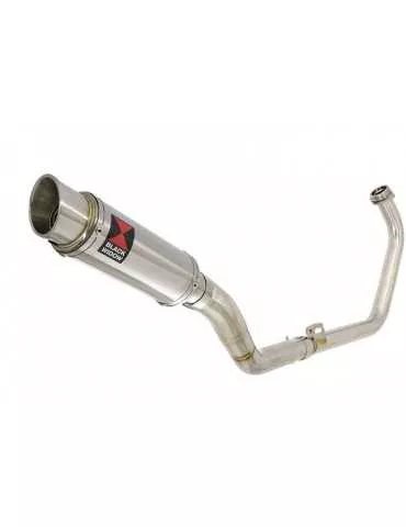 CBR300R NC51 2014-2017 Decata Ligne complète + Silencieux Rond GP Style En Inox 230mm