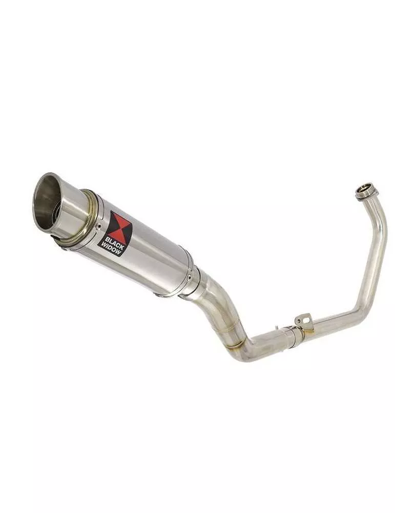CBR300R NC51 2014-2017 Decata Ligne complète + Silencieux Rond GP Style En Inox 230mm