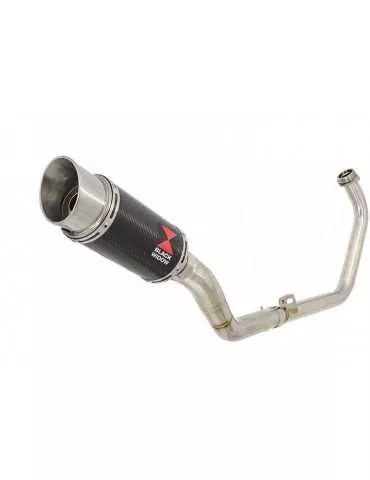 CBR300R NC51 2014-2017 Decata Ligne complète + Silencieux Rond En Carbone 200mm