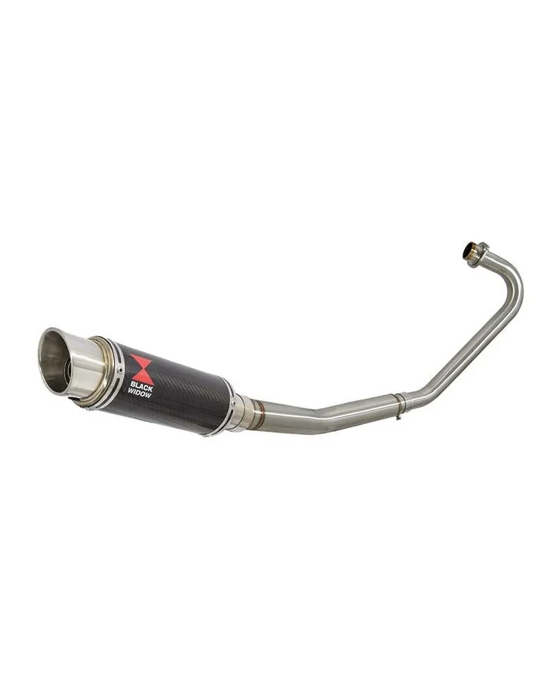 CBF125 2008-2017 Ligne complète & Silencieux Rond GP Style En Carbone & Titanium 230mm