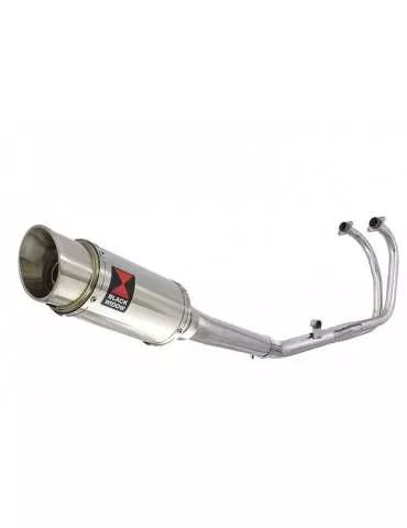 CBF500 CBF 500 2004-2007 Ligne complètes & Rond Silencieux En Inox 200mm