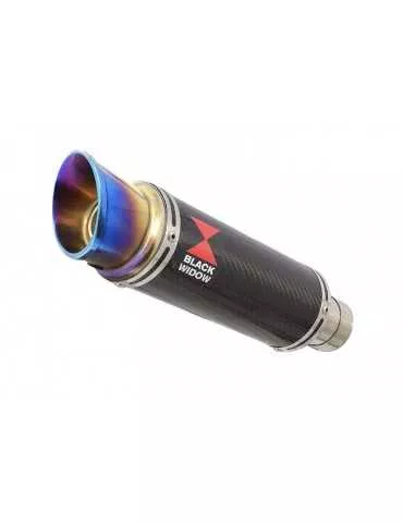 CB1300 S F SC54 2003-2015 Exhaust tube de raccord &  Silencieux GP Rond En Carbone & Blue En Inox Tip 230mm