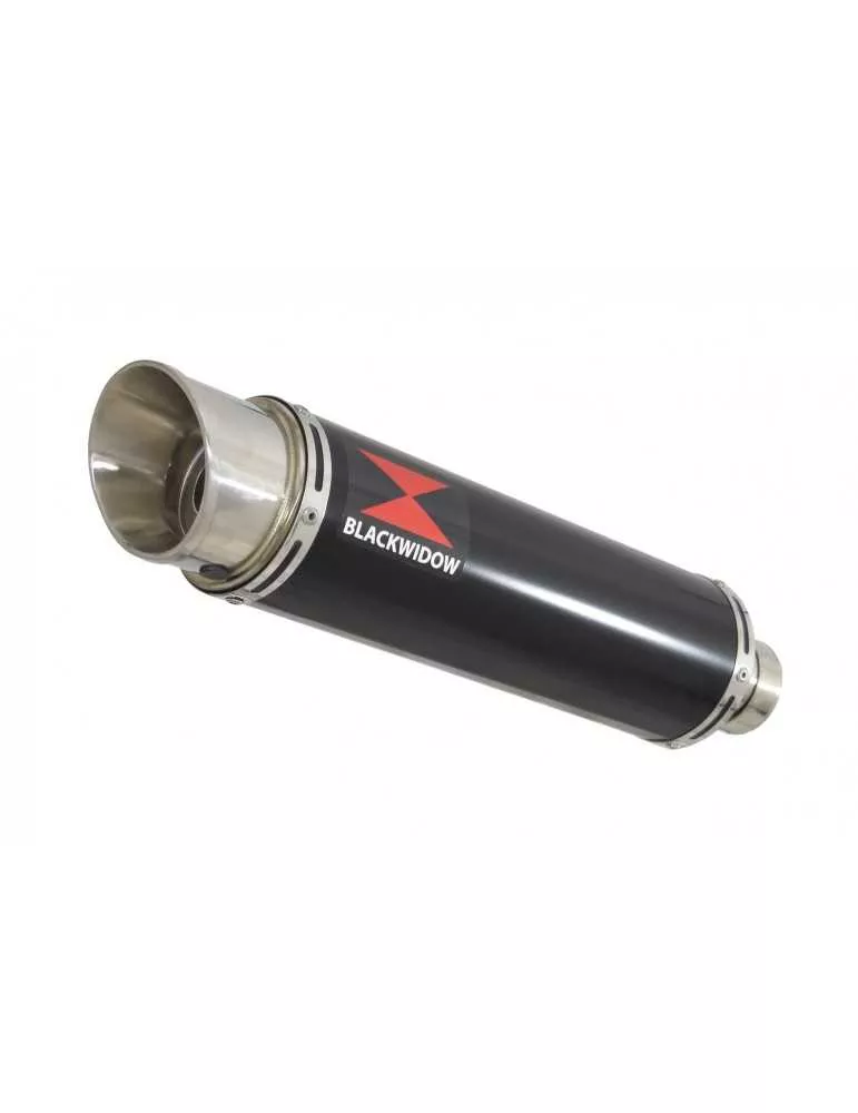 ZXR750 ZXR 750 J K L M 91-95 Ligne complète & Silencieux Rond GP Style Noir En Inox 360mm