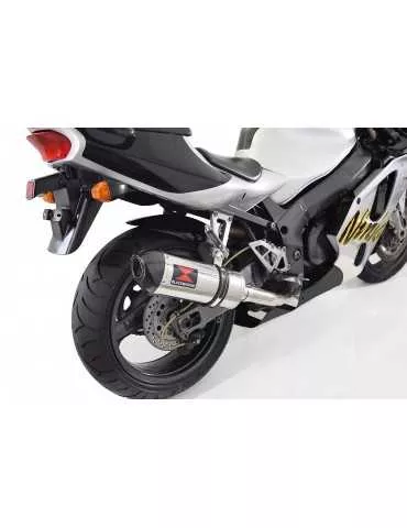 ZXR750 ZXR 750 J K L M 91-95 Ligne complète & Silencieux Ovale En Inox + Canule En Carbone 300mm