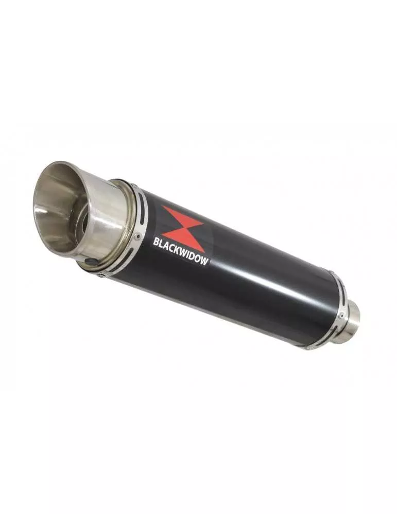 ZX-11 ZX11 4-1 Ligne complète & Silencieux Rond GP style Noir En Inox 360mm