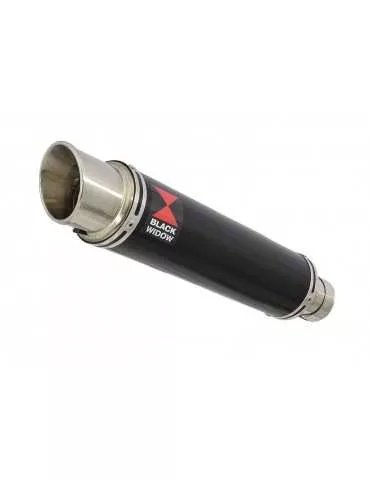 ZX-11 ZX11 4-1 Ligne complète & Silencieux Rond GP style Noir En Inox 350mm