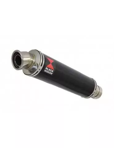 ZX-11 ZX11 4-1 Ligne complètes & Rond Noir Silencieux En Inox 350mm