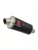 ZX-11 ZX11 4-1 Ligne complète & Silencieux Ovale Noir En Inox 300mm