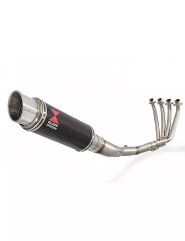 CB 650 F CB650F 2014-2017 Décatalyseur Ligne complètes & Rond GP Style En Carbone Silencieux 230mm