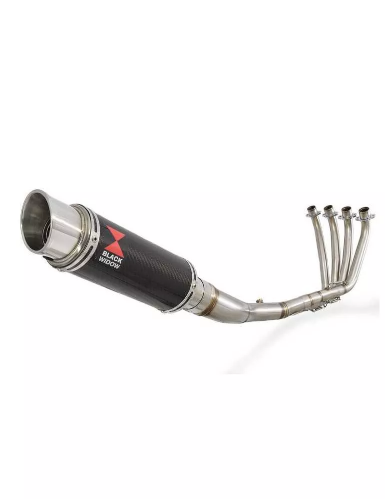 CB 650 F CB650F 2014-2017 Décatalyseur Ligne complètes & Rond GP Style En Carbone Silencieux 230mm
