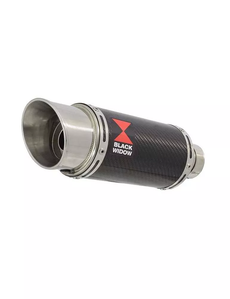 CBR 750 CBR750F HURRICANE 87-88 4-1 Ligne complète & Silencieux Rond En Carbone 200mm