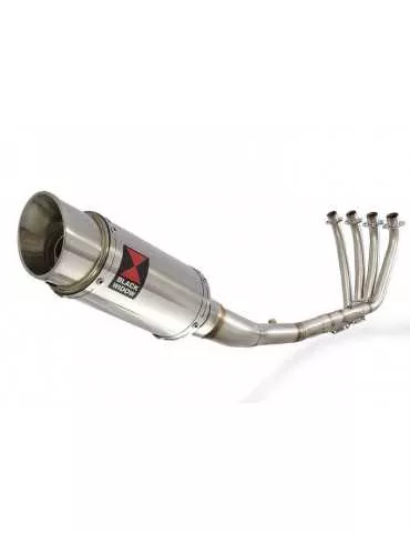 CB 650 F CB650F 2014-2017 Décatalyseur Ligne complètes & Rond Silencieux En Inox 200mm