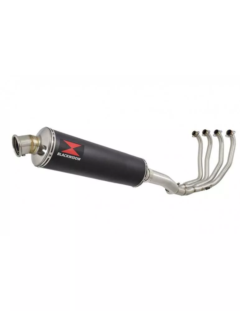 CBR 900 RR Fireblade Performance Race Ligne Complète & Silencieux Rond Noir Inox 400mm