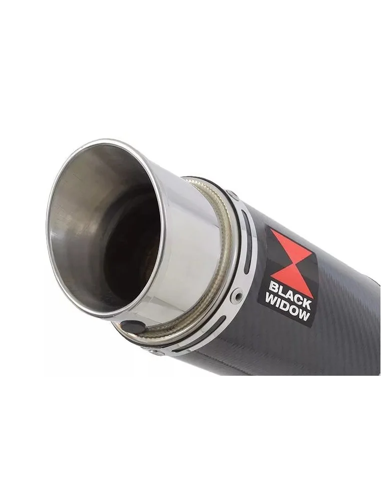 CBR1100 CBR 1100 XX Blackbird 4-1 Ligne complète & Silencieux GP Style Rond En Carbone 230mm
