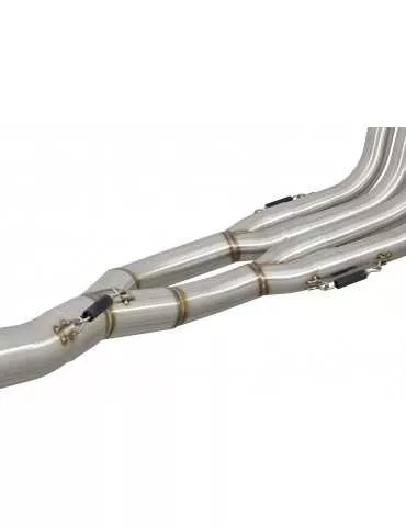 CBR 900 RR Fireblade Performance Race Ligne Complète & Silencieux Rond Noir Inox 350mm