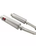 CBR1100 CBR 1100 XX Blackbird 4-2 Tube de raccords et Silencieux Ovale En Inox 400mm