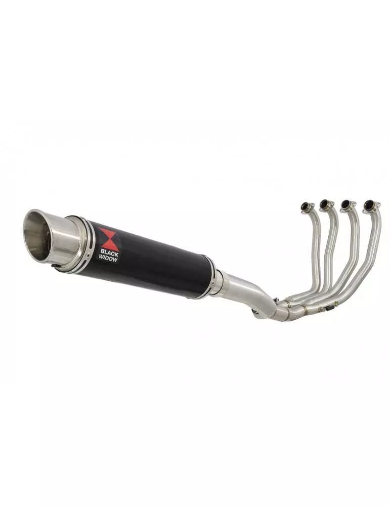CBR 900 RR Fireblade Performance Race Ligne Complète & Silencieux GP Rond Noir Inox 350mm