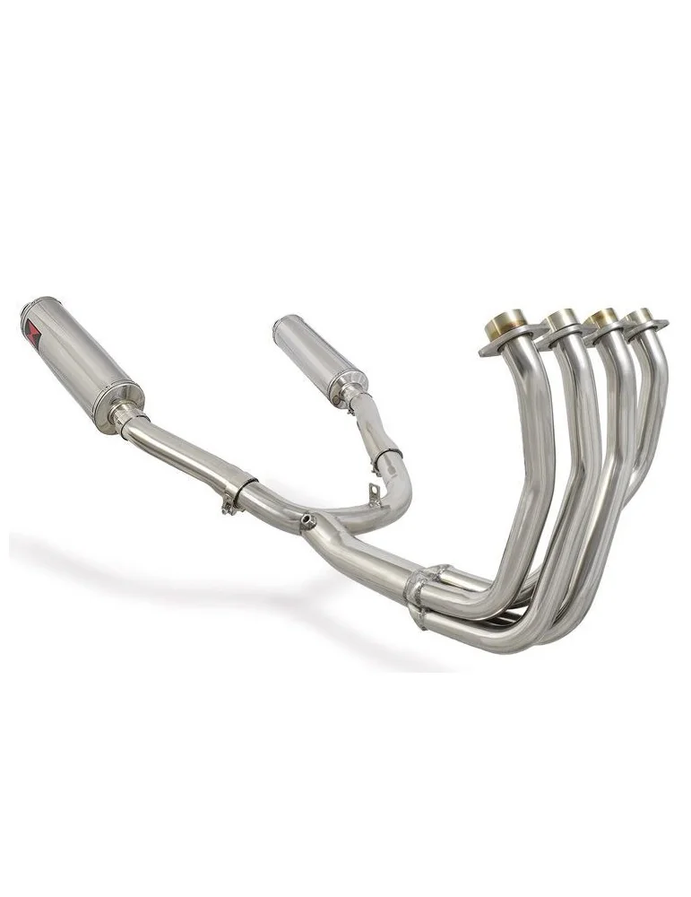 CBR1100 CBR 1100 XX Blackbird 4-2 Ligne complète & Silencieux Rond En Inox 400mm