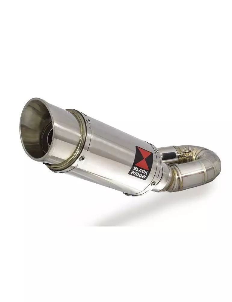 ​CBR1000RR Fireblade 2008-2013 Silencieux & tube de raccord with  Rond Silencieux En Inox 200mm