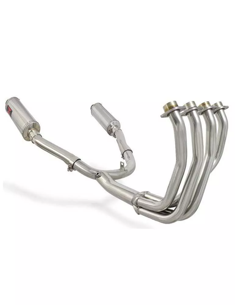 CBR1100 CBR 1100 XX Blackbird 4-2 Ligne complète & Silencieux Ovale En Inox 300mm