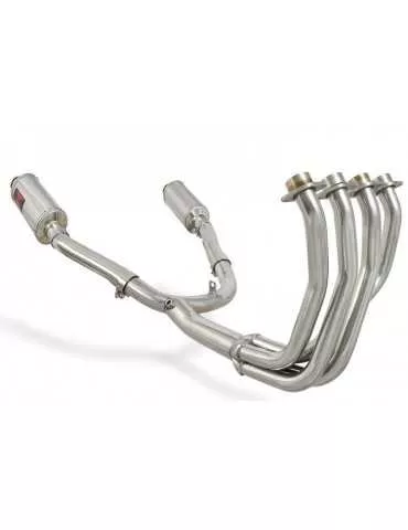 CBR1100 CBR 1100 XX Blackbird 4-2 Ligne complète & Silencieux Ovale En Inox 230mm