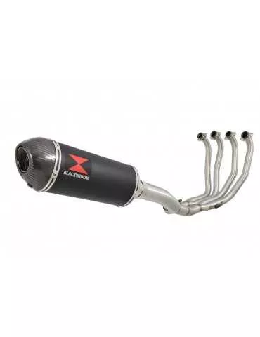 CBR 900 RR Fireblade Performance Race Ligne Complète & Silencieux Ovale Noir Inox+ Carbone Tip 300mm