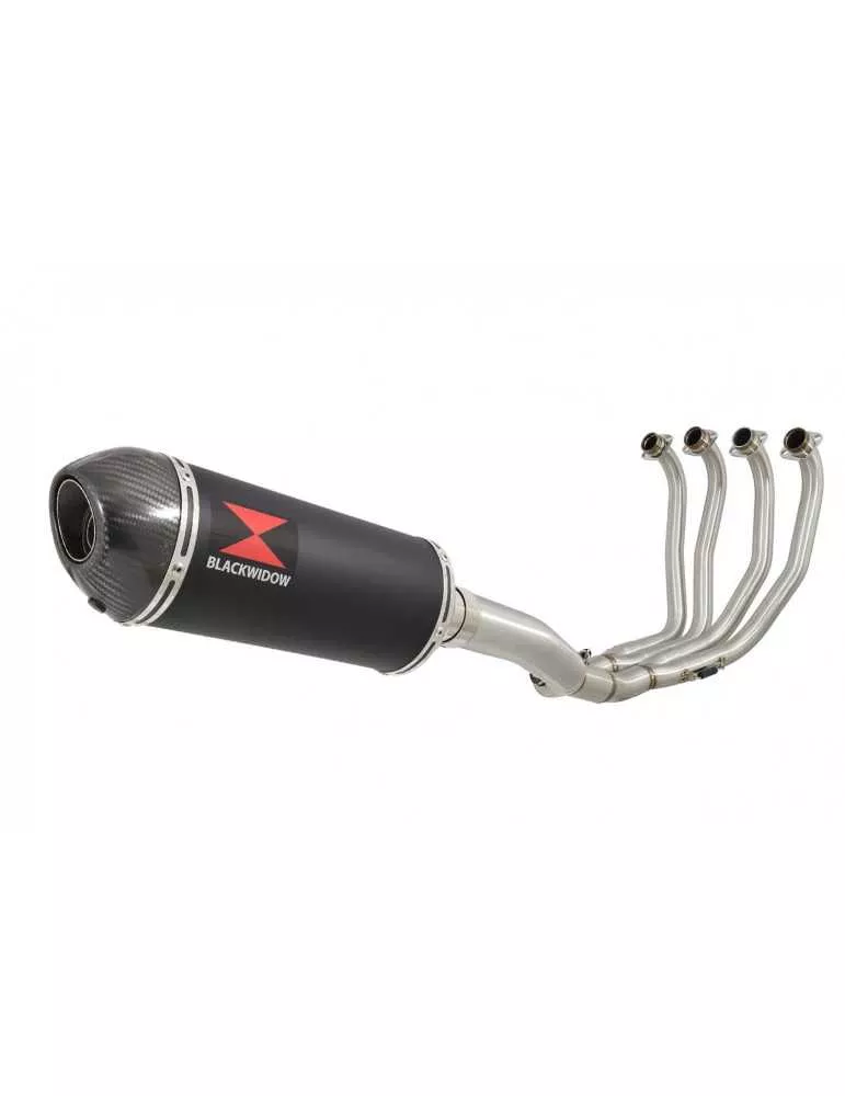 CBR 900 RR Fireblade Performance Race Ligne Complète & Silencieux Ovale Noir Inox+ Carbone Tip 300mm