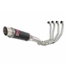 CBR 900 RR Fireblade Performance Race Ligne Complète & Silencieux GP Rond En Carbone 230mm