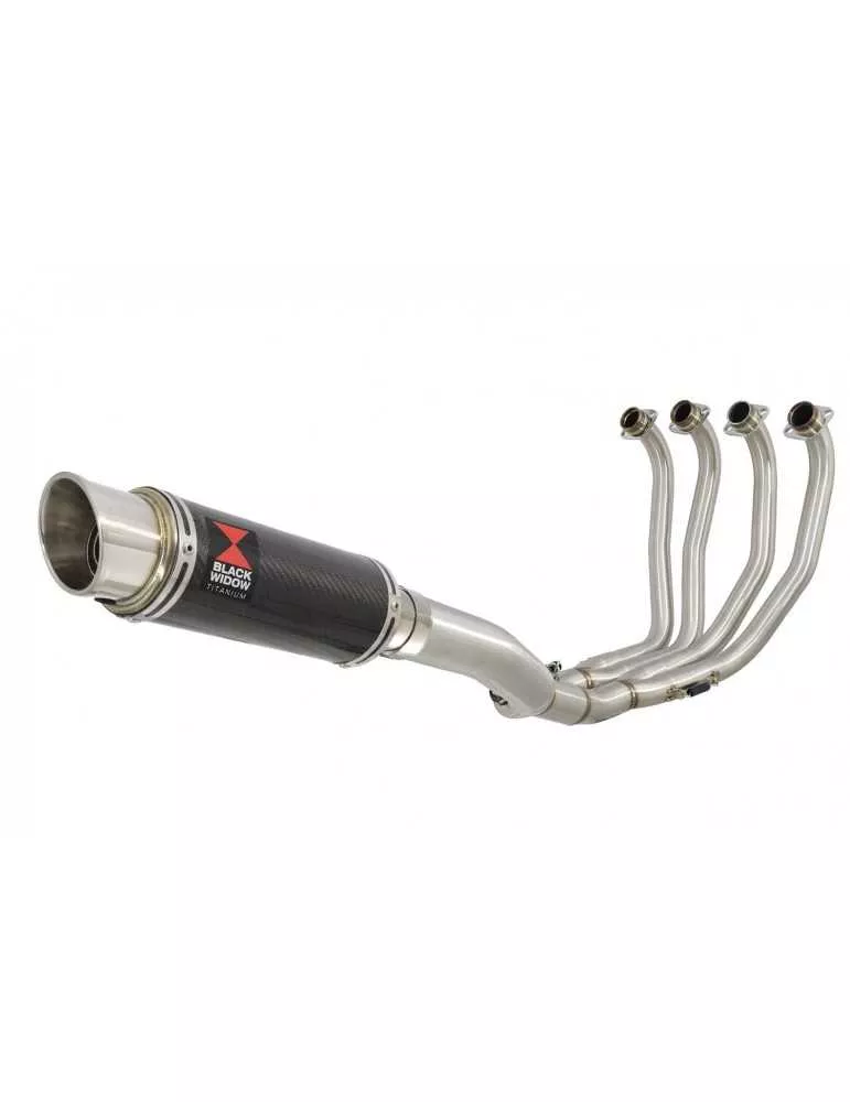 CBR 900 RR Fireblade Performance Race Ligne Complète & Silencieux GP Rond en Carbone + Titanium 230mm