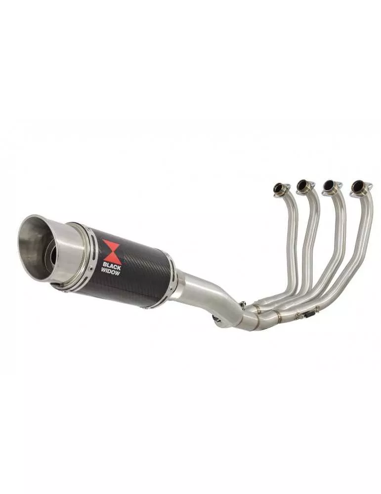 CBR 900 RR Fireblade Performance Race Ligne Complète & Silencieux Rond En Carbone 200mm