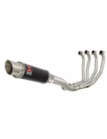 CBR 900 RR Fireblade Performance Race Ligne Complète & Silencieux GP Rond Noir Inox 230mm