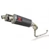 MSX 125 GROM 1-2 Twin Exhaust System with 300mm Oval Carbon Fibre Silencers 
