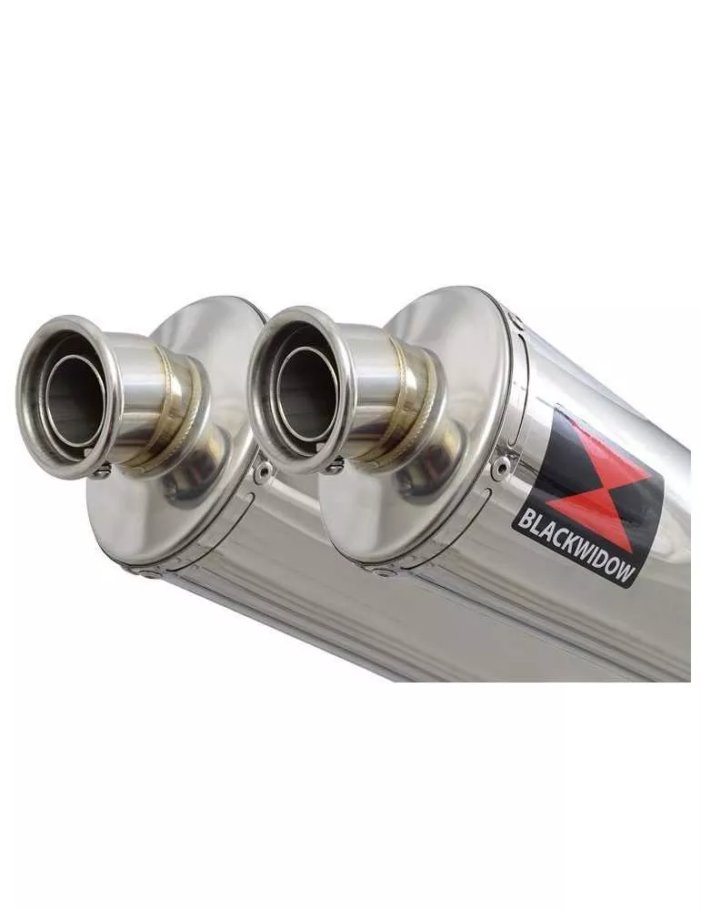 CBR 1000 F CBR1000F FK-FX 1989-1999 SC24 4-2 EXHAUST SilencieuxS Ovale En Inox 230mm