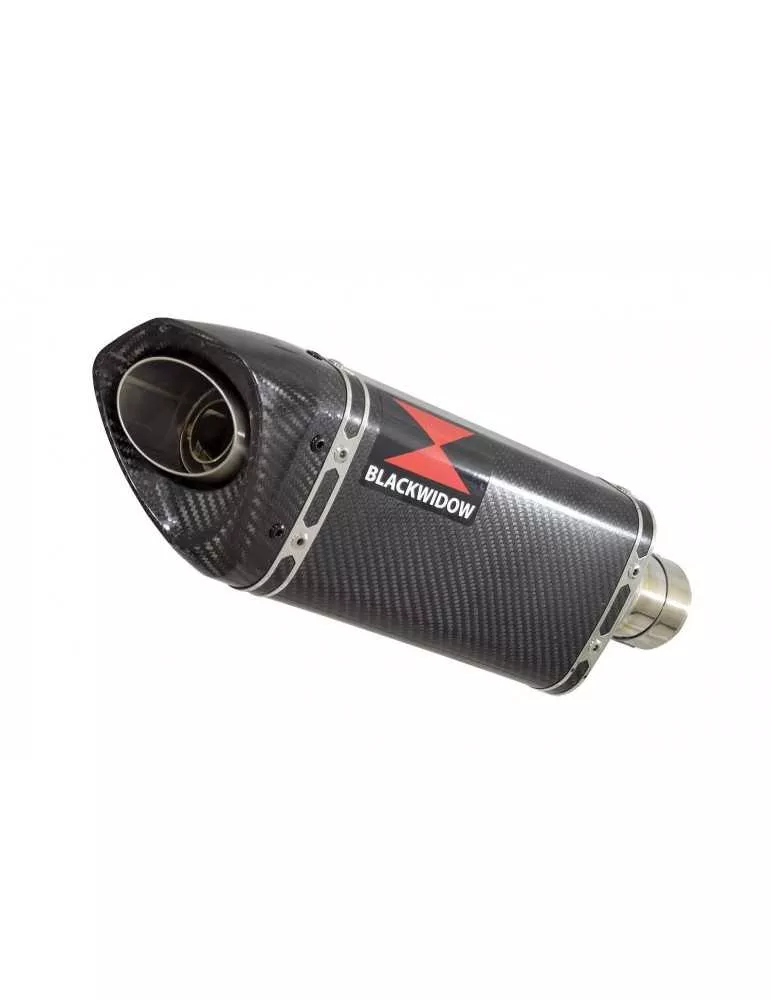 CBF600 S N SA (PC43) 08-13 Ligne complète & Silencieux Tri Ovale En Carbone 250mm